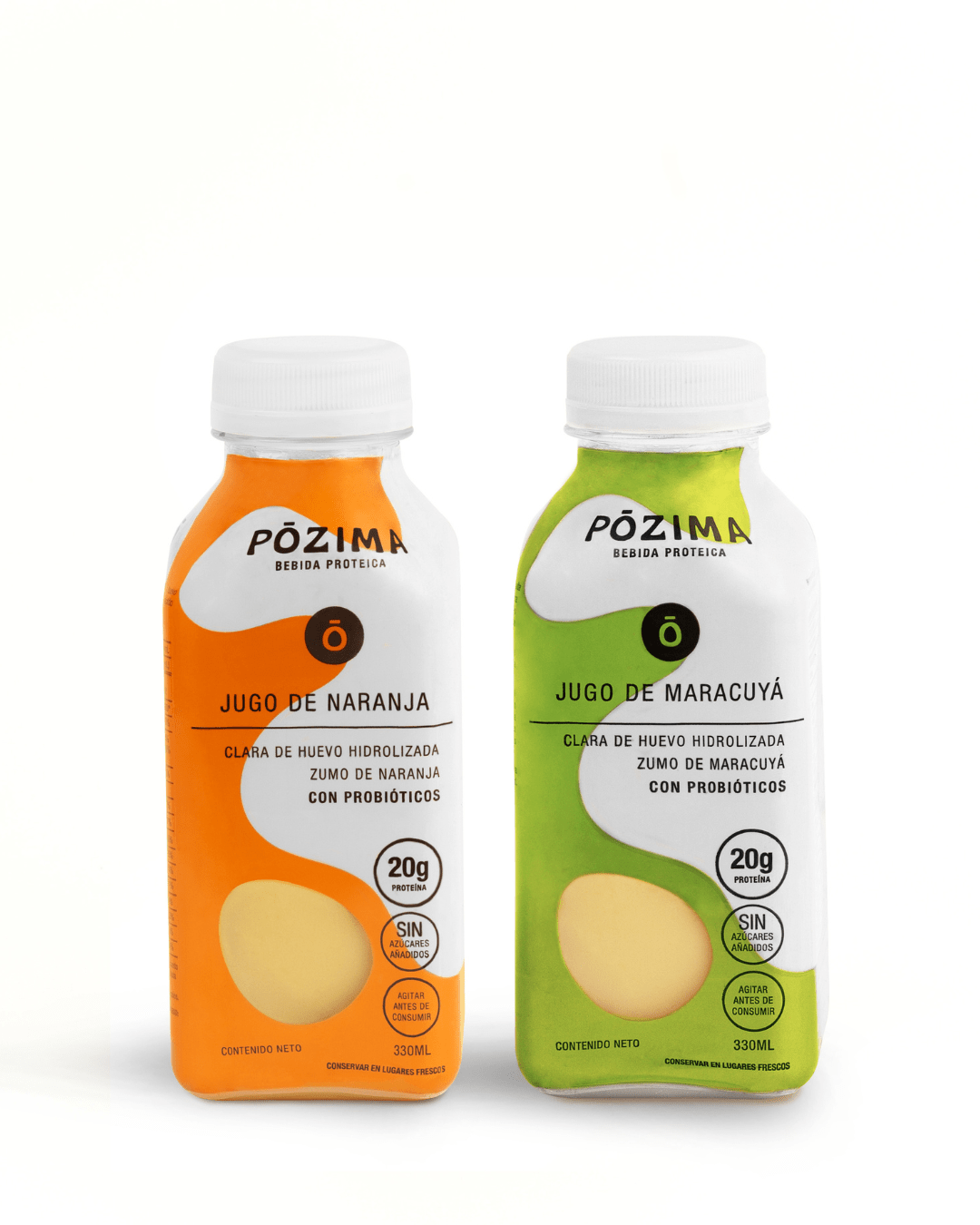 Pack Ultra | PÓZIMA Bebida Proteica 100% Natural | 36 botellas 330 ml - Pozima